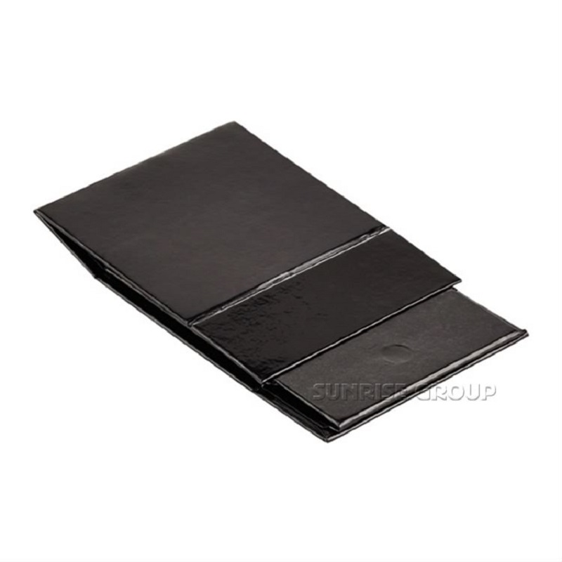 Papel de impresión negro Cartón Embalaje Ropa Compras Regalo Caja de embalaje
